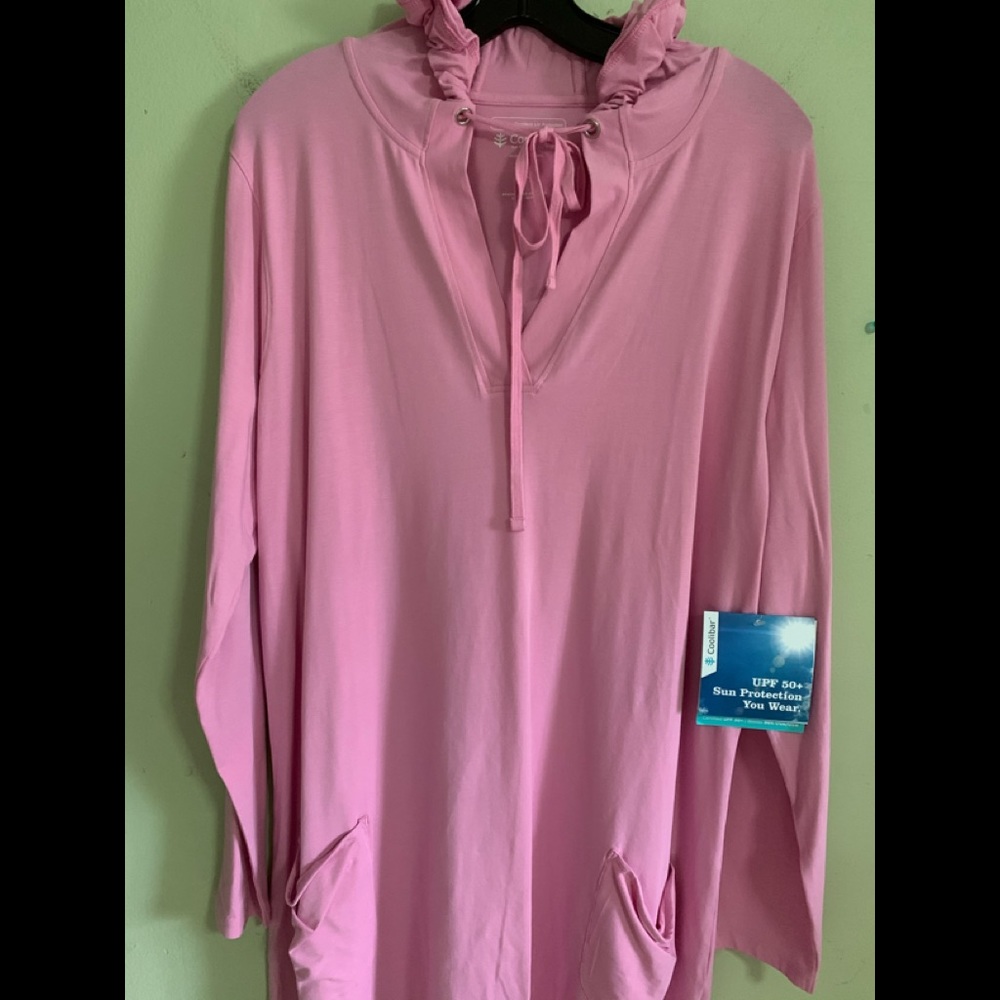 Coolibar Beach Cover Up Dress / Brand New / UPF 50
